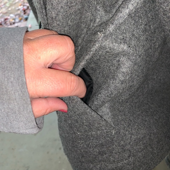 Woman wool pea coat xl - Picture 3 of 11